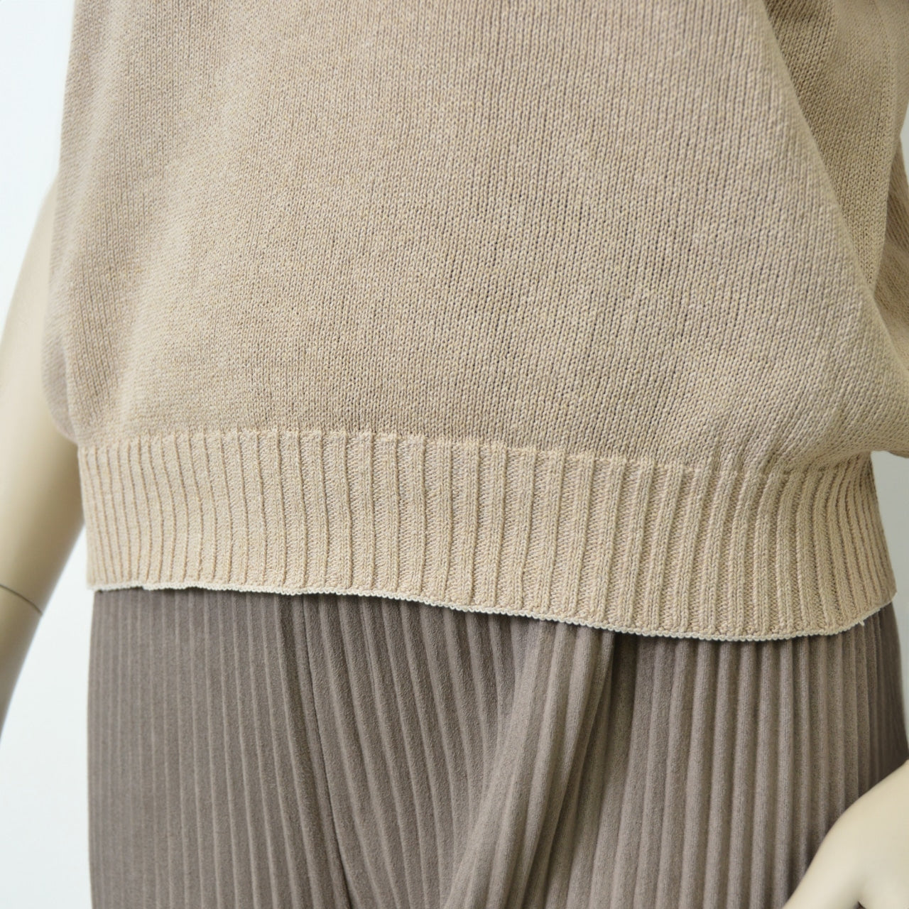 サマーニットセーター大人の夏に～美濃和紙糸100%