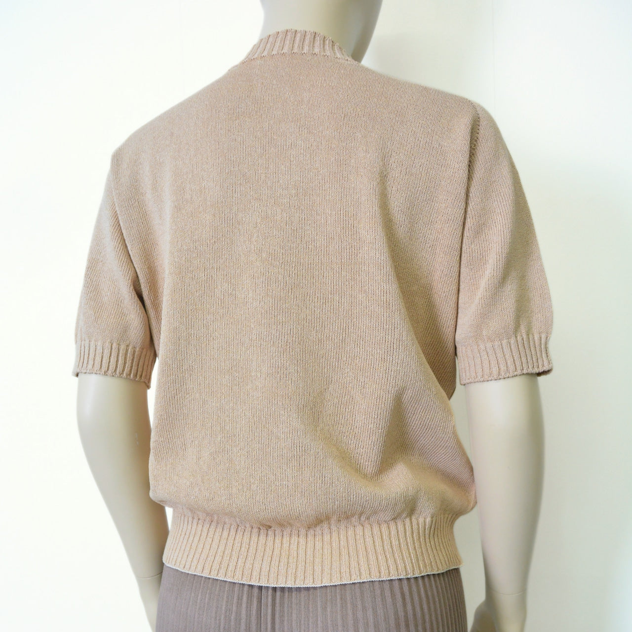 サマーニットセーター大人の夏に～美濃和紙糸100%