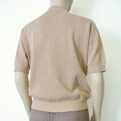 サマーニットセーター大人の夏に～美濃和紙糸100%