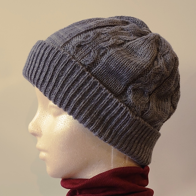 ウール100％ニット帽は静電気による髪のダメージを軽減します。 | 帽子