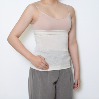 冷えは、美しさと健康の大敵です～お腹をやさしく包み込む～冷えケアにシルク腹巻 | シルク
